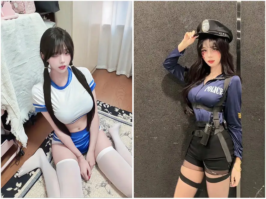 顶级视觉冲击！抖音超人气女神“zyz英梓”黑丝美腿写真视频合集